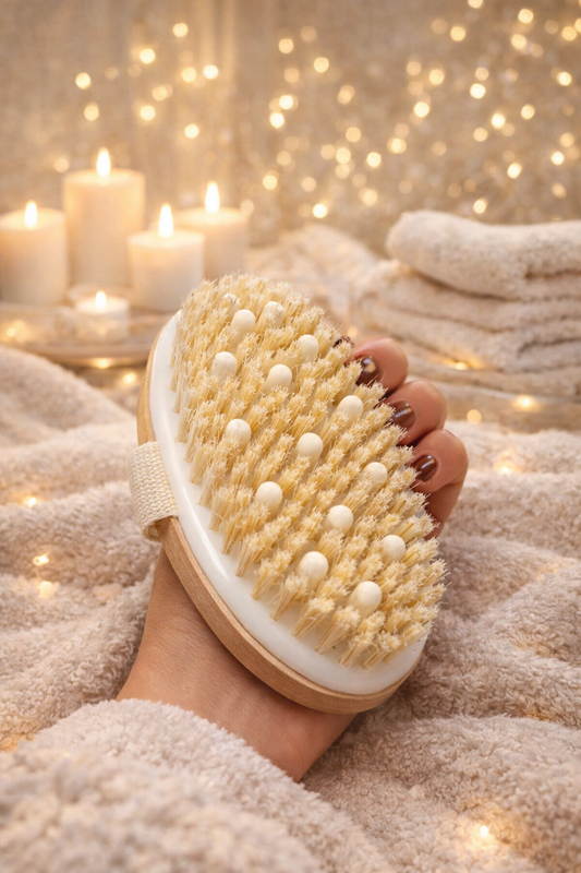 Brosse Sèche Éclat – Bois naturel