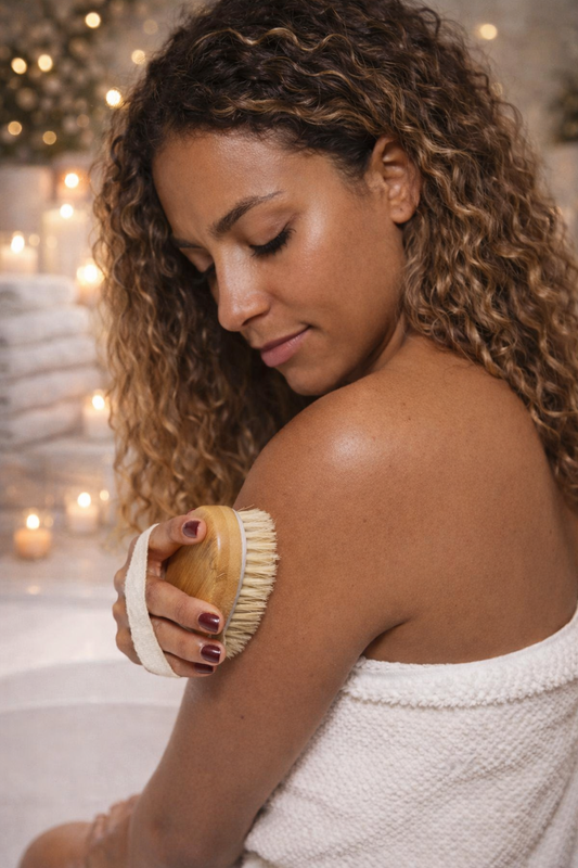 Brosse Sèche Éclat – Bois naturel