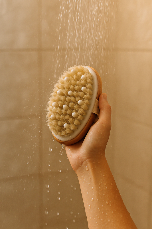 Brosse Sèche Éclat – Bois naturel